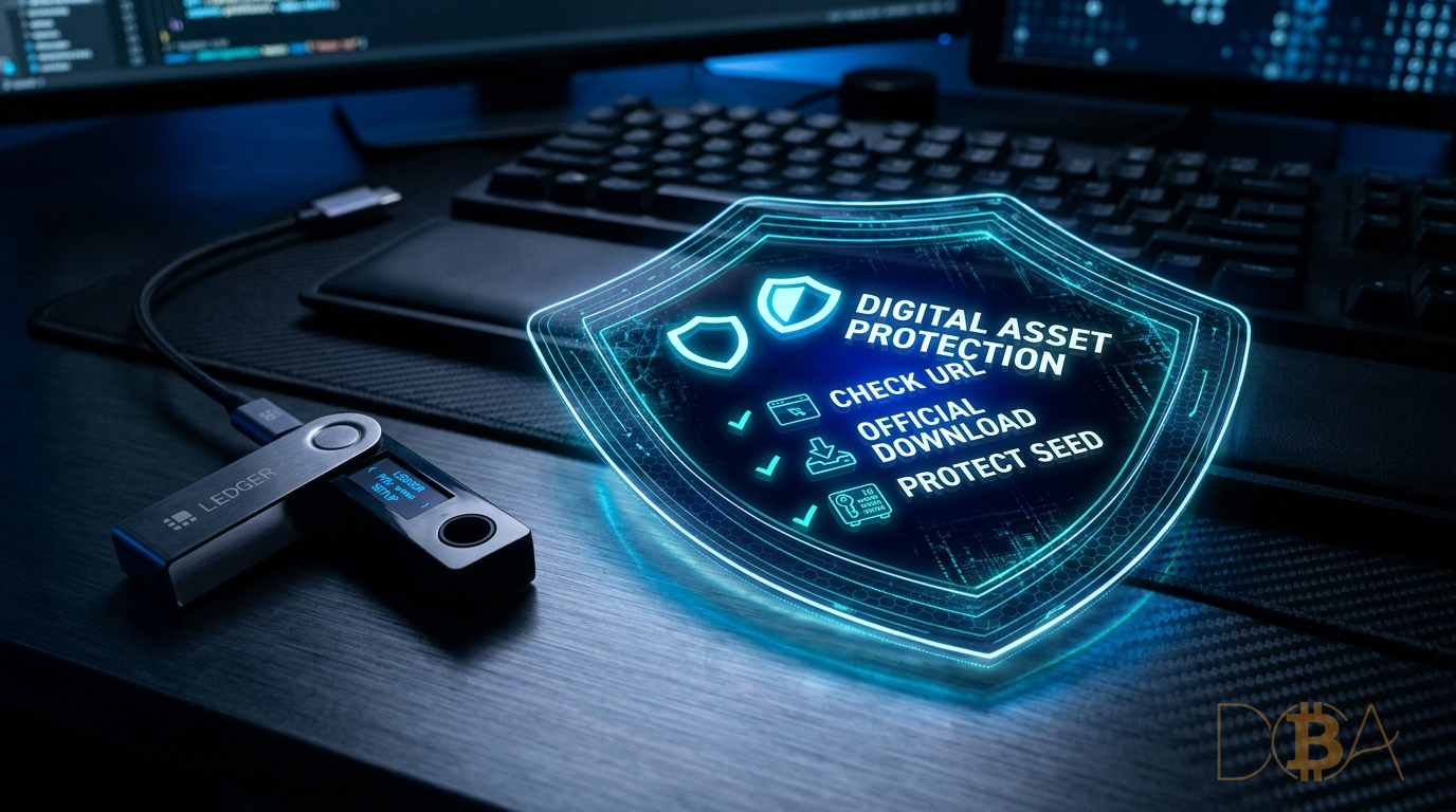 Bảng checklist quy tắc bảo vệ an toàn ví Bitcoin trước các hình thức lừa đảo.